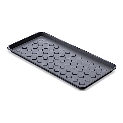 Garronda Bac d'égouttement pour Chaussures Plaques d'écoulement Bac d'égouttement pour Chaussures 72 x 35 cm Bac en PVC en Plastique Porte-Chaussures GD-0052 (Noir 1 Pièces, 72 x 35 cm) - Publicité Garronda Bac d'égouttement pour Chaussures Plaques d'écoulement Bac d'égouttement pour Chaussures 72 x 35 cm Bac en PVC en Plastique Porte-Chaussures GD-0052 (Noir 1 Pièces, 72 x 35 cm) - Publicité