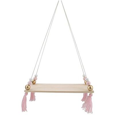 Tissting Etagere Murale Chambre Nordique Etagere Flottantes en Bois Suspendues Etagere Murale Enfant Rangement Murale Pivotante pour Salon Chambre Disponible en 2 Couleurs(Or Rose) - Publicité Tissting Etagere Murale Chambre Nordique Etagere Flottantes en Bois Suspendues Etagere Murale Enfant Rangement Murale Pivotante pour Salon Chambre Disponible en 2 Couleurs(Or Rose) - Publicité
