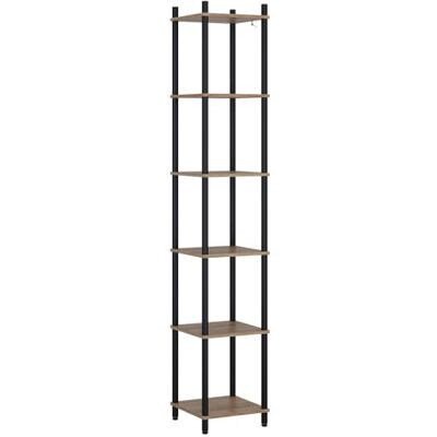 Vicco Étagère d'angle Bivio, Chêne doré/Anthracite, 30x163.5cm 6 Surfaces de Rangement, pour Le Rangement dans Les Coins et Une Fixation Murale Facile - Publicité Vicco Étagère d'angle Bivio, Chêne doré/Anthracite, 30x163.5cm 6 Surfaces de Rangement, pour Le Rangement dans Les Coins et Une Fixation Murale Facile - Publicité