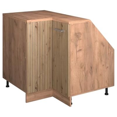 Vicco Meuble de Cuisine d'angle pour combles R-Line, Chêne Artisan, 75.6cm 1 Porte, 60 cm de Profondeur, pour Une Combinaison Libre au Sein de systèmes de Cuisine modulaires - Publicité Vicco Meuble de Cuisine d'angle pour combles R-Line, Chêne Artisan, 75.6cm 1 Porte, 60 cm de Profondeur, pour Une Combinaison Libre au Sein de systèmes de Cuisine modulaires - Publicité