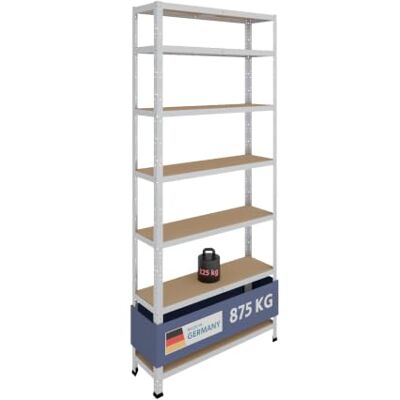 Shelfplaza - HOME 230x100x30 cm - 7 étagères - Publicité Shelfplaza - HOME 230x100x30 cm - 7 étagères - Publicité