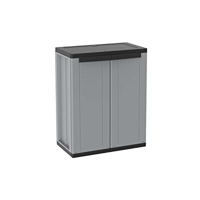Terry Jline 68 , Armoire à 2 portes, 1 Étagère Intérieure, pour Intérieur et Extérieur Couvert, 68x37,5x85 cm - Publicité Terry Jline 68 , Armoire à 2 portes, 1 Étagère Intérieure, pour Intérieur et Extérieur Couvert, 68x37,5x85 cm - Publicité