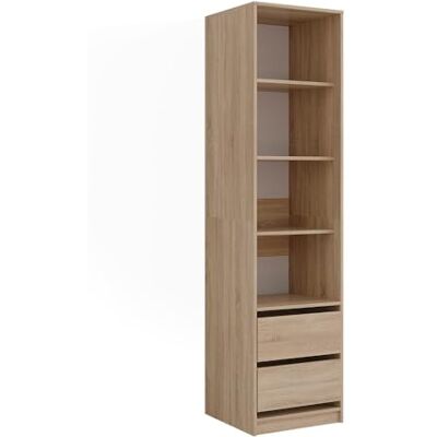 Vicco Armoire Elmo, Sonoma, 50x200cm - Publicité Vicco Armoire Elmo, Sonoma, 50x200cm - Publicité