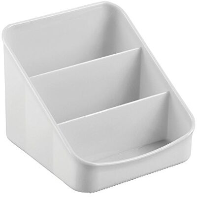 InterDesign iDesign Linus support épices à 3 niveaux pour armoire de cuisine, porte-épices en plastique pour pots à épices, sachets de thé, etc., gris clair - Publicité InterDesign iDesign Linus support épices à 3 niveaux pour armoire de cuisine, porte-épices en plastique pour pots à épices, sachets de thé, etc., gris clair - Publicité