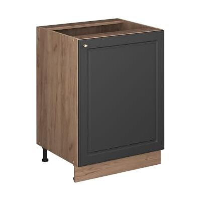 Vicco Meuble Bas de Cuisine Fame-Line, Anthrazit-Gold Landhaus/Chêne de Force doré, 60cm 1 Porte sans Plan de Travail - Publicité Vicco Meuble Bas de Cuisine Fame-Line, Anthrazit-Gold Landhaus/Chêne de Force doré, 60cm 1 Porte sans Plan de Travail - Publicité