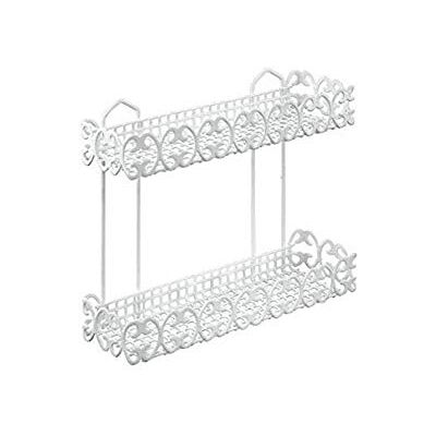 Metaltex Florenz Étagère de salle de bain Rectangulaire 2 étagères - Publicité Metaltex Florenz Étagère de salle de bain Rectangulaire 2 étagères - Publicité