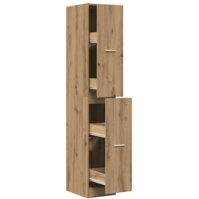 vidaXL Armoire d'apothicaire chêne Artisanal Bois d'ingénierie, Coffre d'apothicaire, Meuble d'apothicaire, Coffre à tiroirs d'apothicaire - Publicité vidaXL Armoire d'apothicaire chêne Artisanal Bois d'ingénierie, Coffre d'apothicaire, Meuble d'apothicaire, Coffre à tiroirs d'apothicaire - Publicité