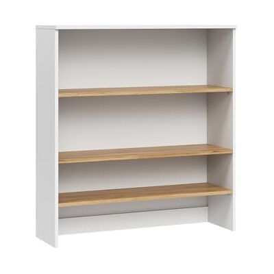 Vicco Armoire Murale Viktor, Blanc/Artisan, 93.6x100.4cm avec des étagères Ouvertes, à Monter au Mur pour Un Espace de Rangement supplémentaire dans la Salle de Bain - Publicité Vicco Armoire Murale Viktor, Blanc/Artisan, 93.6x100.4cm avec des étagères Ouvertes, à Monter au Mur pour Un Espace de Rangement supplémentaire dans la Salle de Bain - Publicité