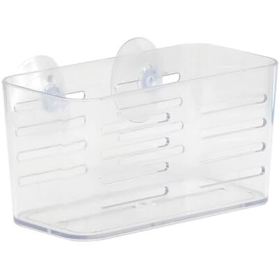 TENDANCE Panier Rectangulaire mm PS sur Ventouses Transparent Salle de Bain Accessoire Utilitaire - Publicité TENDANCE Panier Rectangulaire mm PS sur Ventouses Transparent Salle de Bain Accessoire Utilitaire - Publicité