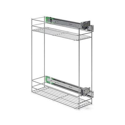 ATM Panier Amovible pour Cuisine, Chariot Coulissant amortissant en Acier Inoxydable, Extraction Totale 20 cm – Cargo avec Fermeture Douce Droite Sortie Totale réglage 3D – Argent Mat - Publicité ATM Panier Amovible pour Cuisine, Chariot Coulissant amortissant en Acier Inoxydable, Extraction Totale 20 cm – Cargo avec Fermeture Douce Droite Sortie Totale réglage 3D – Argent Mat - Publicité