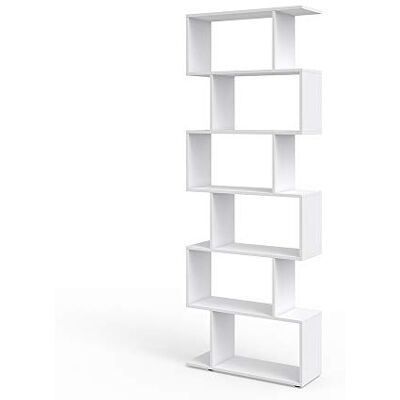 Vicco Séparateur d'espace Levio, Blanc, 70x192.2cm, pour Une séparation Flexible de l’Espace en Forme de Z, positionnable des Deux côtés - Publicité Vicco Séparateur d'espace Levio, Blanc, 70x192.2cm, pour Une séparation Flexible de l’Espace en Forme de Z, positionnable des Deux côtés - Publicité