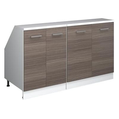 Vicco Meuble sous Pente R-Line, Gris Noble, 140cm Lot de 2 caissons 60 cm de Profondeur, Convient aux Murs inclinés et à Une Installation de Cuisine Variable - Publicité Vicco Meuble sous Pente R-Line, Gris Noble, 140cm Lot de 2 caissons 60 cm de Profondeur, Convient aux Murs inclinés et à Une Installation de Cuisine Variable - Publicité
