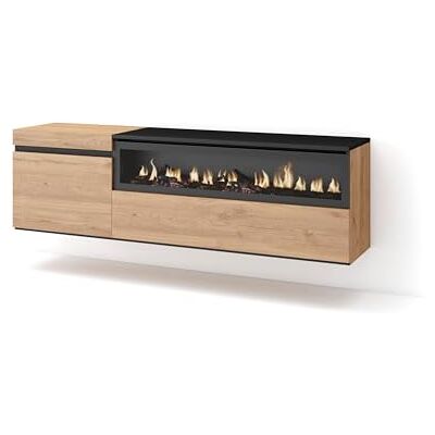 SKRAUT - HOME - 150x45x35cm - TV 65in - Meuble TV - Publicité SKRAUT - HOME - 150x45x35cm - TV 65in - Meuble TV - Publicité