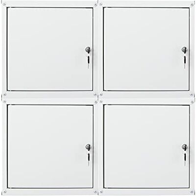 PROREGAL - CUBIC - Gris - 35x35x35 cm - Armoire casier - Publicité PROREGAL - CUBIC - Gris - 35x35x35 cm - Armoire casier - Publicité