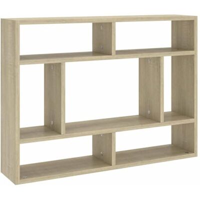 vidaXL Etagère Murale Etagère Flottante Etagère Suspendue Armoire Murale Salon Salle de Séjour Maison Intérieur Chêne Sonoma 75x16x55 cm Bois d'Ingénierie - Publicité vidaXL Etagère Murale Etagère Flottante Etagère Suspendue Armoire Murale Salon Salle de Séjour Maison Intérieur Chêne Sonoma 75x16x55 cm Bois d'Ingénierie - Publicité