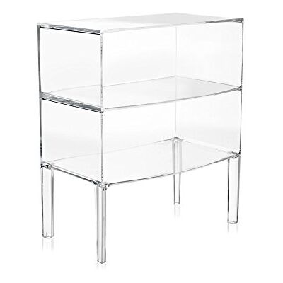 Kartell Ghost Buster, Meuble, Cristal, 42 x 80 x 68 cm - Publicité Kartell Ghost Buster, Meuble, Cristal, 42 x 80 x 68 cm - Publicité