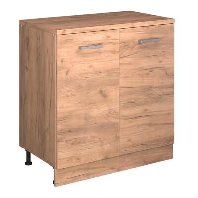 Vicco Armoire d'extension Rion, Chêne de Force doré/Chêne de Force doré, 80x46cm sans Pente avec 2 Portes, combinable avec Les armoires sous Pente et modules d'armoire Rion - Publicité Vicco Armoire d'extension Rion, Chêne de Force doré/Chêne de Force doré, 80x46cm sans Pente avec 2 Portes, combinable avec Les armoires sous Pente et modules d'armoire Rion - Publicité
