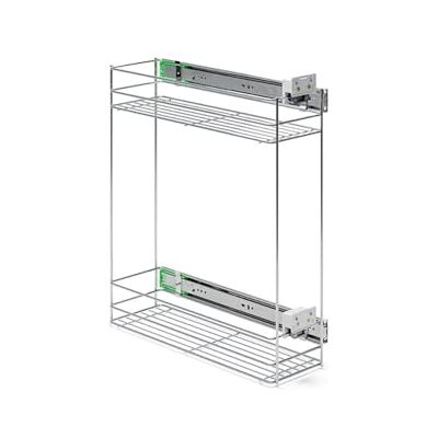 ATM Panier Amovible pour Cuisine, Chariot Coulissant amortissant en Acier Inoxydable, Extraction Totale 20 cm – Cargo avec Fermeture Douce Droite Sortie Totale réglage 3D – Chrome Brillant - Publicité ATM Panier Amovible pour Cuisine, Chariot Coulissant amortissant en Acier Inoxydable, Extraction Totale 20 cm – Cargo avec Fermeture Douce Droite Sortie Totale réglage 3D – Chrome Brillant - Publicité