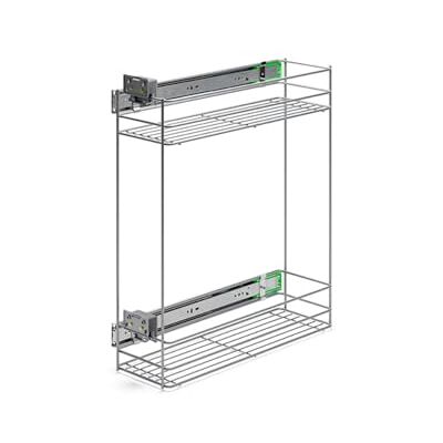 ATM Panier Amovible pour Cuisine, Chariot Coulissant amortissant en Acier Inoxydable, Extraction Totale 20 cm – Cargo avec Fermeture Douce Gauche Sortie Totale réglage 3D – Argent Mat - Publicité ATM Panier Amovible pour Cuisine, Chariot Coulissant amortissant en Acier Inoxydable, Extraction Totale 20 cm – Cargo avec Fermeture Douce Gauche Sortie Totale réglage 3D – Argent Mat - Publicité