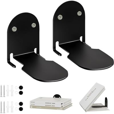 xyuayamz Etagere Murale Invisible, Étagère Flottantes Livre, Bibliotheque Flottante Livres, Concealed Bookshelf Murale pour Chambre à Coucher Bureau Cuisine Métal, Noir, 2 Pièces - Publicité xyuayamz Etagere Murale Invisible, Étagère Flottantes Livre, Bibliotheque Flottante Livres, Concealed Bookshelf Murale pour Chambre à Coucher Bureau Cuisine Métal, Noir, 2 Pièces - Publicité