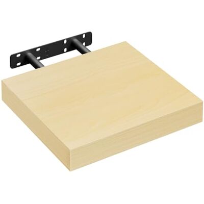 WOLTU Etagere Murale, Etagere, Étagère Murale Bois pour Salon, Cuisine, Chambre, Salle de Bain 25x22.9x3.8cm, Jaune Chêne RG9365kei - Publicité WOLTU Etagere Murale, Etagere, Étagère Murale Bois pour Salon, Cuisine, Chambre, Salle de Bain 25x22.9x3.8cm, Jaune Chêne RG9365kei - Publicité