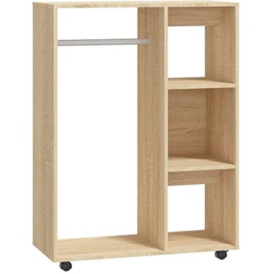 vidaXL Garde robe Chêne sonoma 80x40x110 cm Bois d'ingénierie - Publicité vidaXL Garde robe Chêne sonoma 80x40x110 cm Bois d'ingénierie - Publicité
