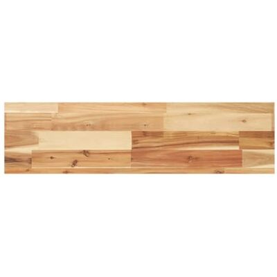 vidaXL Étagère Flottante 100x20x4 cm Acacia Massif Finition à l'huile, étagère Murale, Planche d'étagère, étagère Murale de Salle de Bain - Publicité vidaXL Étagère Flottante 100x20x4 cm Acacia Massif Finition à l'huile, étagère Murale, Planche d'étagère, étagère Murale de Salle de Bain - Publicité
