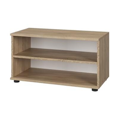 Vicco Armoire de Salon Berno, Sonoma, 70.8x38.9cm avec 2 Compartiments, pour Le Rangement de Livres et d’Objets de décoration - Publicité Vicco Armoire de Salon Berno, Sonoma, 70.8x38.9cm avec 2 Compartiments, pour Le Rangement de Livres et d’Objets de décoration - Publicité