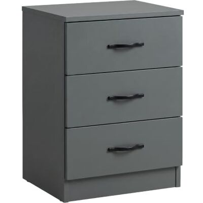 Vida Designs - Riano - Vert - 3 Tiroirs - cabinet - Publicité Vida Designs - Riano - Vert - 3 Tiroirs - cabinet - Publicité