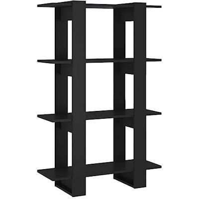 vidaXL Bibliothèque/Séparateur de Pièce Étagère à Livres Meuble de Rangement Paravent Cloison de Séparation Diviseur Salon Noir 80x30x123,5 cm - Publicité vidaXL Bibliothèque/Séparateur de Pièce Étagère à Livres Meuble de Rangement Paravent Cloison de Séparation Diviseur Salon Noir 80x30x123,5 cm - Publicité