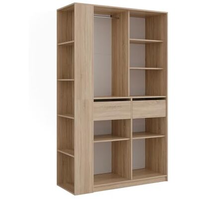 Vicco Armoire Elmo, Sonoma, 50x200cm Lot de 2pour Un Rangement Flexible des vêtements Les Plus Divers - Publicité Vicco Armoire Elmo, Sonoma, 50x200cm Lot de 2pour Un Rangement Flexible des vêtements Les Plus Divers - Publicité