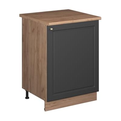 Vicco Meuble Bas de Cuisine Fame-Line, Anthrazit-Gold Landhaus/Chêne de Force doré, 60cm 1 Porte avec Plan de Travail - Publicité Vicco Meuble Bas de Cuisine Fame-Line, Anthrazit-Gold Landhaus/Chêne de Force doré, 60cm 1 Porte avec Plan de Travail - Publicité