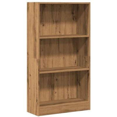 vidaXL Bibliothèque chêne Artisanal 60x24x109 cm Bois d'ingénierie, étagère à Livres, Porte-Livres, Support à Livres, Armoire de Rangement - Publicité vidaXL Bibliothèque chêne Artisanal 60x24x109 cm Bois d'ingénierie, étagère à Livres, Porte-Livres, Support à Livres, Armoire de Rangement - Publicité