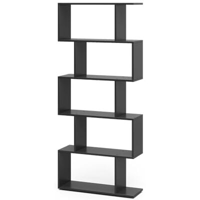 Vicco Séparateur d'espace Levio, Noir, 70x164.1cm 5 Compartiments, Pliable, utilisable comme paravent Flexible et séparateur d’Espace - Publicité Vicco Séparateur d'espace Levio, Noir, 70x164.1cm 5 Compartiments, Pliable, utilisable comme paravent Flexible et séparateur d’Espace - Publicité