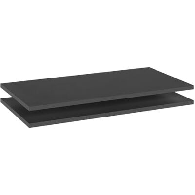 Vicco Tablette Claus, Anthracite, Lot de 2, pour Un Montage intérieur ultérieur dans des commodes existantes - Publicité Vicco Tablette Claus, Anthracite, Lot de 2, pour Un Montage intérieur ultérieur dans des commodes existantes - Publicité