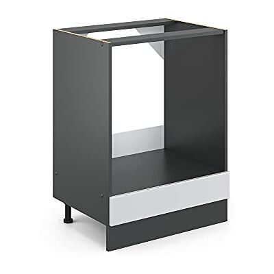 Vicco Meuble pour Four R-Line, Blanc Haute Brillance, 60cm sans PT, pour Une Combinaison Libre au Sein de systèmes de Cuisine modulaires - Publicité Vicco Meuble pour Four R-Line, Blanc Haute Brillance, 60cm sans PT, pour Une Combinaison Libre au Sein de systèmes de Cuisine modulaires - Publicité