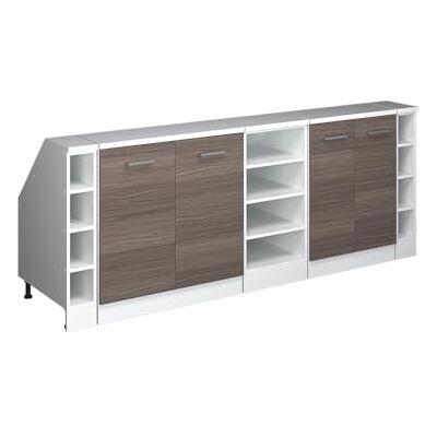 Vicco Meuble sous Pente R-Line, Gris Noble, 210cm Lot de 5 caissons 60 cm de Profondeur, Convient aux Murs inclinés et à Une Installation de Cuisine Variable - Publicité Vicco Meuble sous Pente R-Line, Gris Noble, 210cm Lot de 5 caissons 60 cm de Profondeur, Convient aux Murs inclinés et à Une Installation de Cuisine Variable - Publicité
