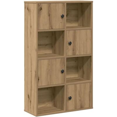 vidaXL Bibliothèque chêne Artisanal 60x24x101,5 cm Bois d'ingénierie, étagère à Livres, Support de Rangement, Support à Livres, Armoire de Rangement - Publicité vidaXL Bibliothèque chêne Artisanal 60x24x101,5 cm Bois d'ingénierie, étagère à Livres, Support de Rangement, Support à Livres, Armoire de Rangement - Publicité