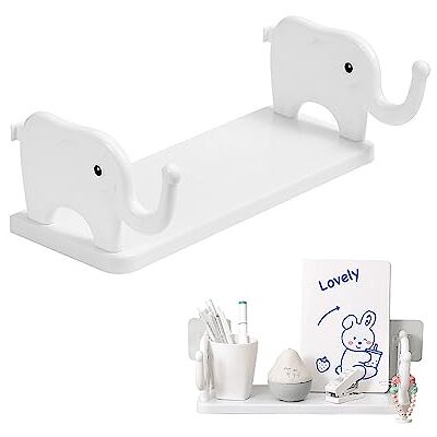 letuxaamz Étagère Murale Flottante Salle Bain sans Percer de Rangement Maquillage Organiseur à Épices Stockage Mural Bibliothèque Murale, Idéal pour Cuisine, Salon, Chambres, Chambre d'enfants - Publicité letuxaamz Étagère Murale Flottante Salle Bain sans Percer de Rangement Maquillage Organiseur à Épices Stockage Mural Bibliothèque Murale, Idéal pour Cuisine, Salon, Chambres, Chambre d'enfants - Publicité