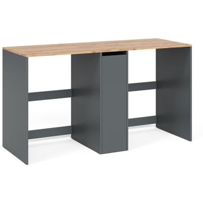 Vicco Armoire Machine à Laver Viktor, Anthracite, 159.8x88.2cm avec 3 Compartiments - Publicité Vicco Armoire Machine à Laver Viktor, Anthracite, 159.8x88.2cm avec 3 Compartiments - Publicité