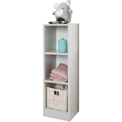 roba Étagère Enfant en Bois Maren 2 Colonne à 3 Cases pour Commode à Langer Gris Clair / Chêne Blanchi - Publicité roba Étagère Enfant en Bois Maren 2 Colonne à 3 Cases pour Commode à Langer Gris Clair / Chêne Blanchi - Publicité