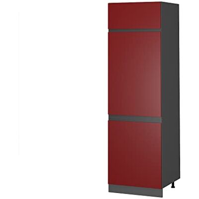 Vicco Armoire pour frigo R-Line, Rouge, 60cm J-Shape, pour Une Combinaison Libre au Sein de systèmes de Cuisine modulaires - Publicité Vicco Armoire pour frigo R-Line, Rouge, 60cm J-Shape, pour Une Combinaison Libre au Sein de systèmes de Cuisine modulaires - Publicité