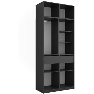 Vicco Armoire Elmo, Anthracite, 50x40cm Lot de 3pour Un Rangement Flexible des vêtements Les Plus Divers - Publicité Vicco Armoire Elmo, Anthracite, 50x40cm Lot de 3pour Un Rangement Flexible des vêtements Les Plus Divers - Publicité