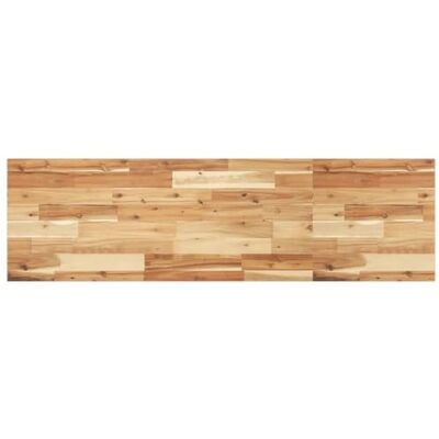 vidaXL Étagère Flottante 120x40x2 cm Acacia Massif Finition à l'huile, étagère Murale, Planche d'étagère, étagère Murale de Salle de Bain - Publicité vidaXL Étagère Flottante 120x40x2 cm Acacia Massif Finition à l'huile, étagère Murale, Planche d'étagère, étagère Murale de Salle de Bain - Publicité