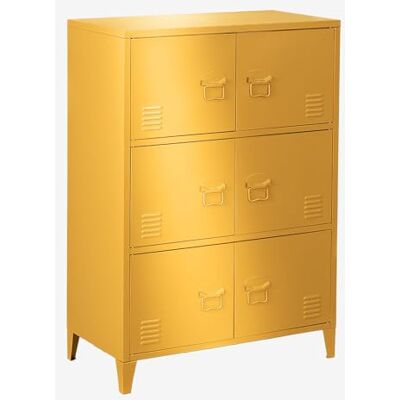 Armoire en acier Pohpli à 6 portes - Rangement - Publicité Armoire en acier Pohpli à 6 portes - Rangement - Publicité