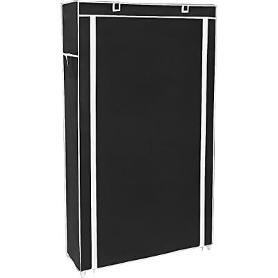 LANTUS Armoire de Rangement Pliable Armoire à Chaussures en Tissu Pliante penderie avec 10 Etagères pour 40 Paires de Chaussures– Garde-Robe Placard Camping (88*28*160 cm (9 Couches)) - Publicité LANTUS Armoire de Rangement Pliable Armoire à Chaussures en Tissu Pliante penderie avec 10 Etagères pour 40 Paires de Chaussures– Garde-Robe Placard Camping (88*28*160 cm (9 Couches)) - Publicité