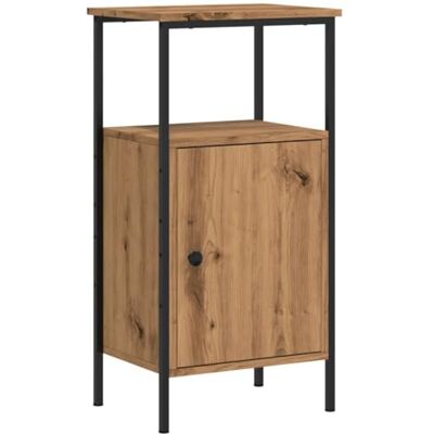 vidaXL Table de Chevet chêne Artisanal 41x31x80 cm Bois d'ingénierie, Table d'appoint, Armoire de lit, Table d'appoint pour Chambre, Table de Nuit - Publicité vidaXL Table de Chevet chêne Artisanal 41x31x80 cm Bois d'ingénierie, Table d'appoint, Armoire de lit, Table d'appoint pour Chambre, Table de Nuit - Publicité