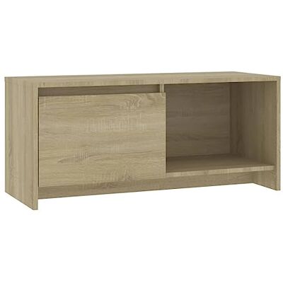vidaXL Meuble TV, Armoire de Télévision avec Porte et Compartiment, Meuble Télé avec Rangement Salle de Séjour, Chêne Sonoma Bois d'Ingénierie - Publicité vidaXL Meuble TV, Armoire de Télévision avec Porte et Compartiment, Meuble Télé avec Rangement Salle de Séjour, Chêne Sonoma Bois d'Ingénierie - Publicité