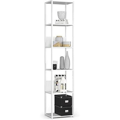 AKORD Bibliothèque Loft 40 cm Moderne Elégante Pratique 6 étagères pour différentes pièces pour Les Petits espaces Facile à Monter Garantie 24 Mois. Publicité AKORD Bibliothèque Loft 40 cm Moderne Elégante Pratique 6 étagères pour différentes pièces pour Les Petits espaces Facile à Monter Garantie 24 Mois. Publicité