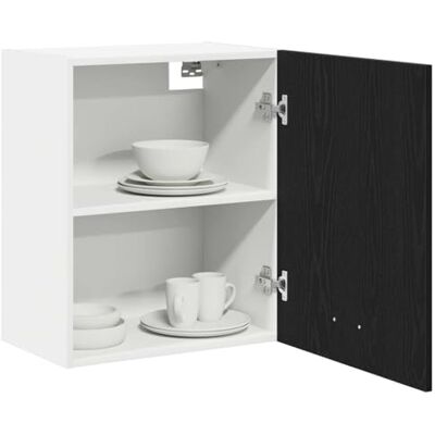 vidaXL Ensemble de Placards de Cuisine - Moderne, Aspect Chêne Noir, 50x31x60cm - Ensemble de Placards - Publicité vidaXL Ensemble de Placards de Cuisine - Moderne, Aspect Chêne Noir, 50x31x60cm - Ensemble de Placards - Publicité